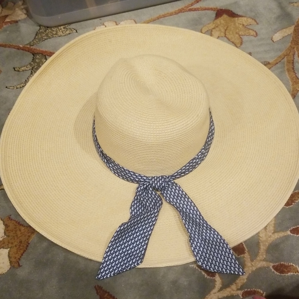 Vineyard vines floppy hat 6 inch brim